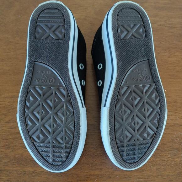 Converse low top black Big kids  size 1 - Picture 8 of 8